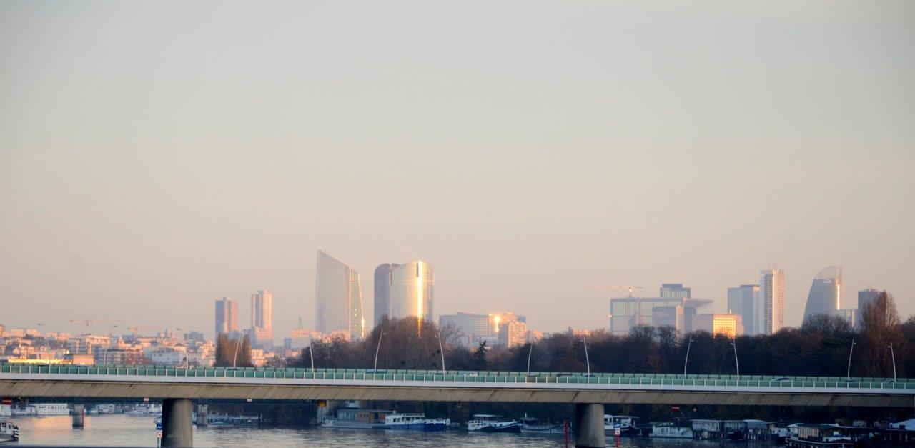 vue du pont de St Cloud