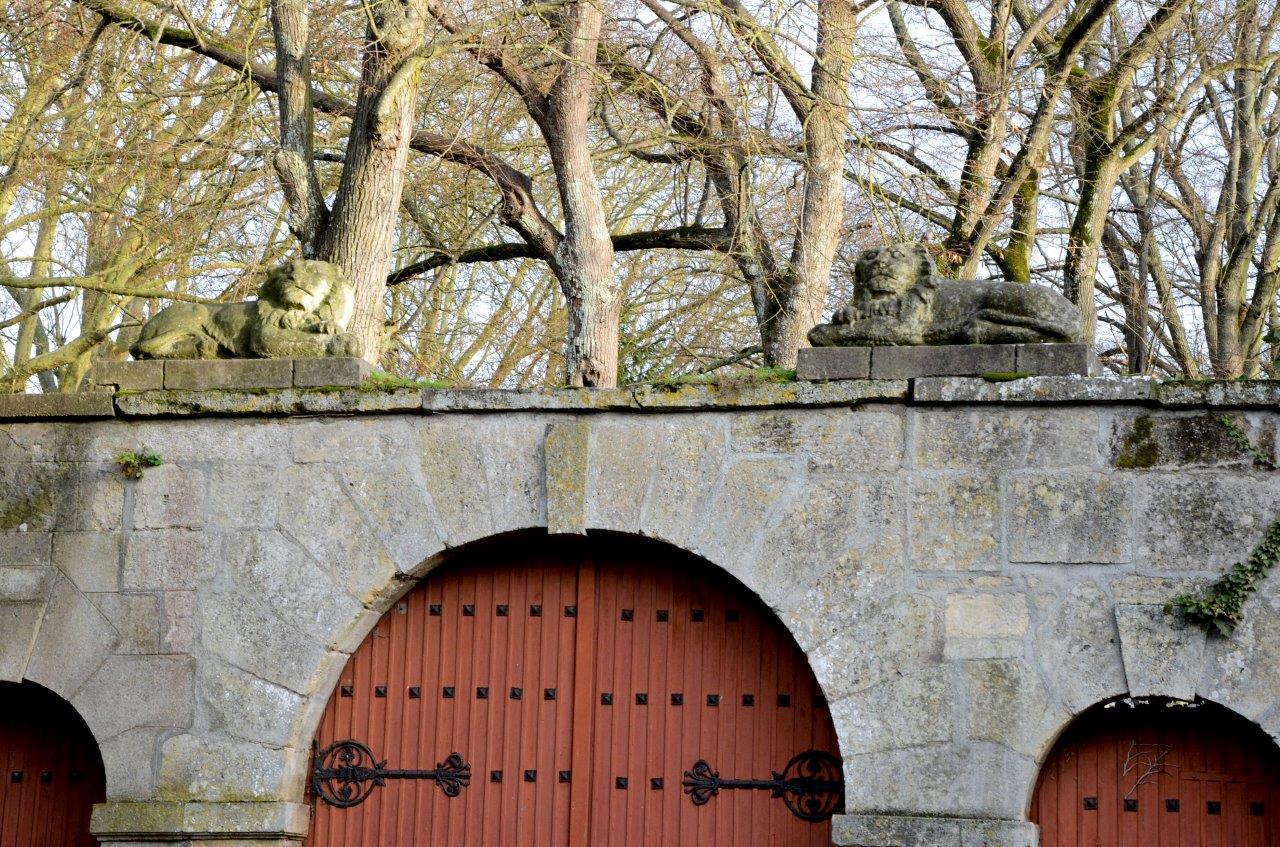 entrée du château de Rueil