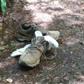 chaussures abandonnées