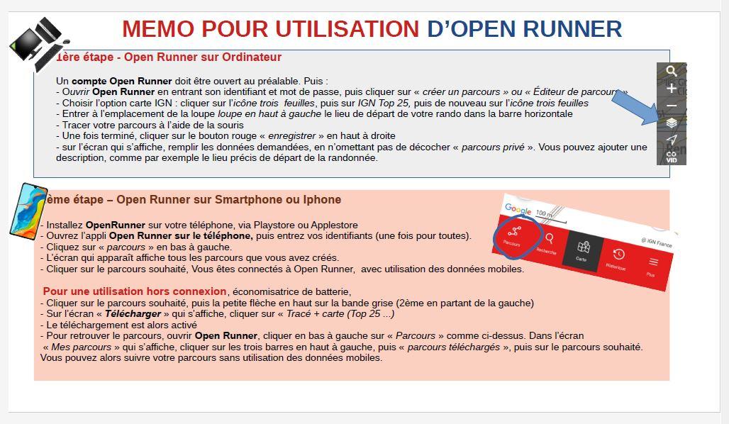 Meme openrunner sur telephone