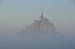 Mont st michel brume