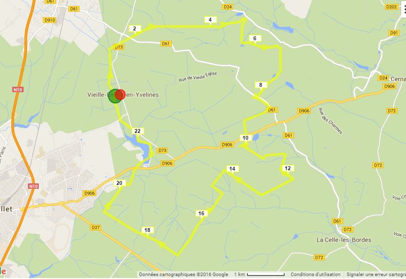 Rigoles parcours