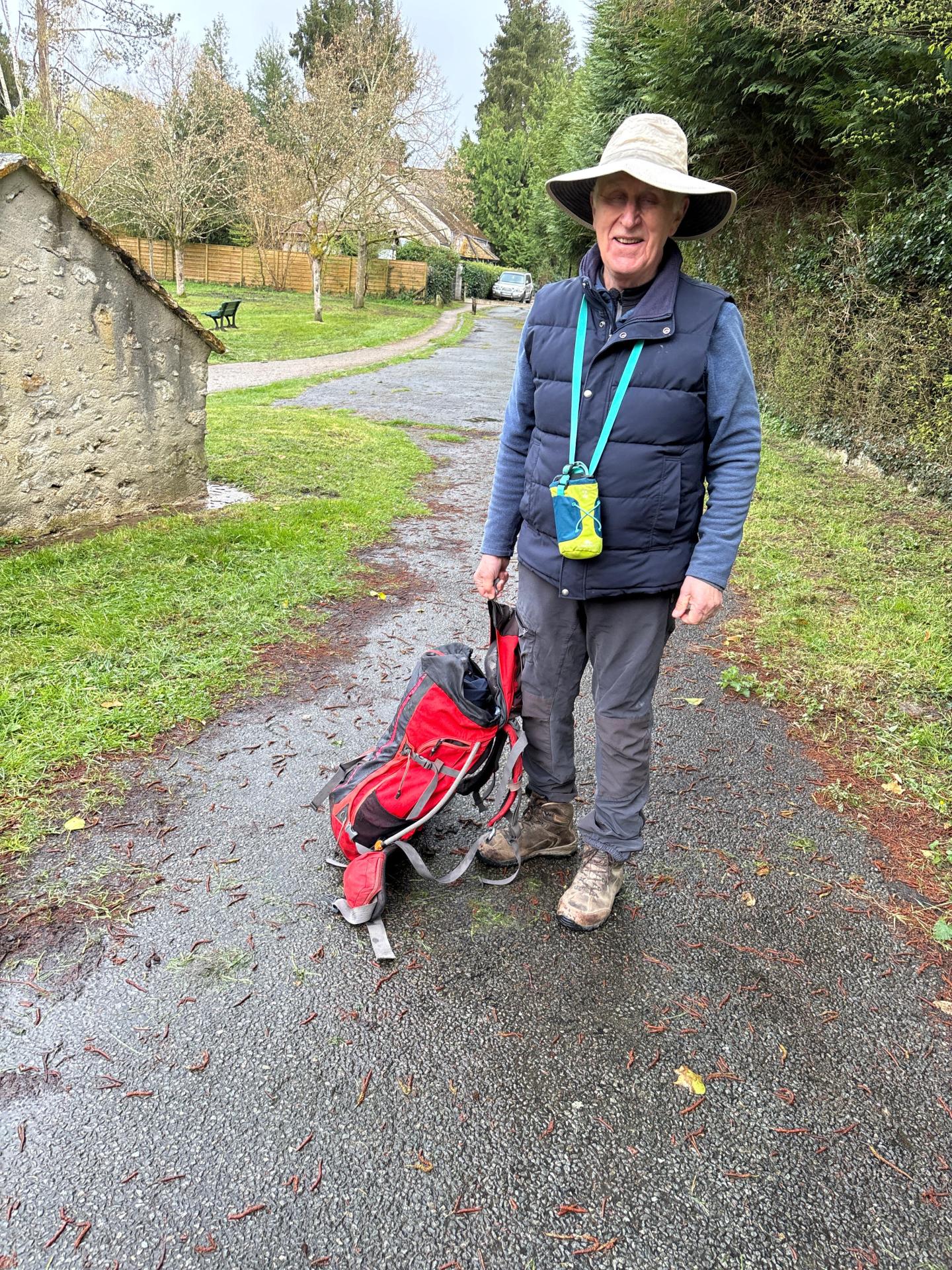 à la fontaine Ste Anne