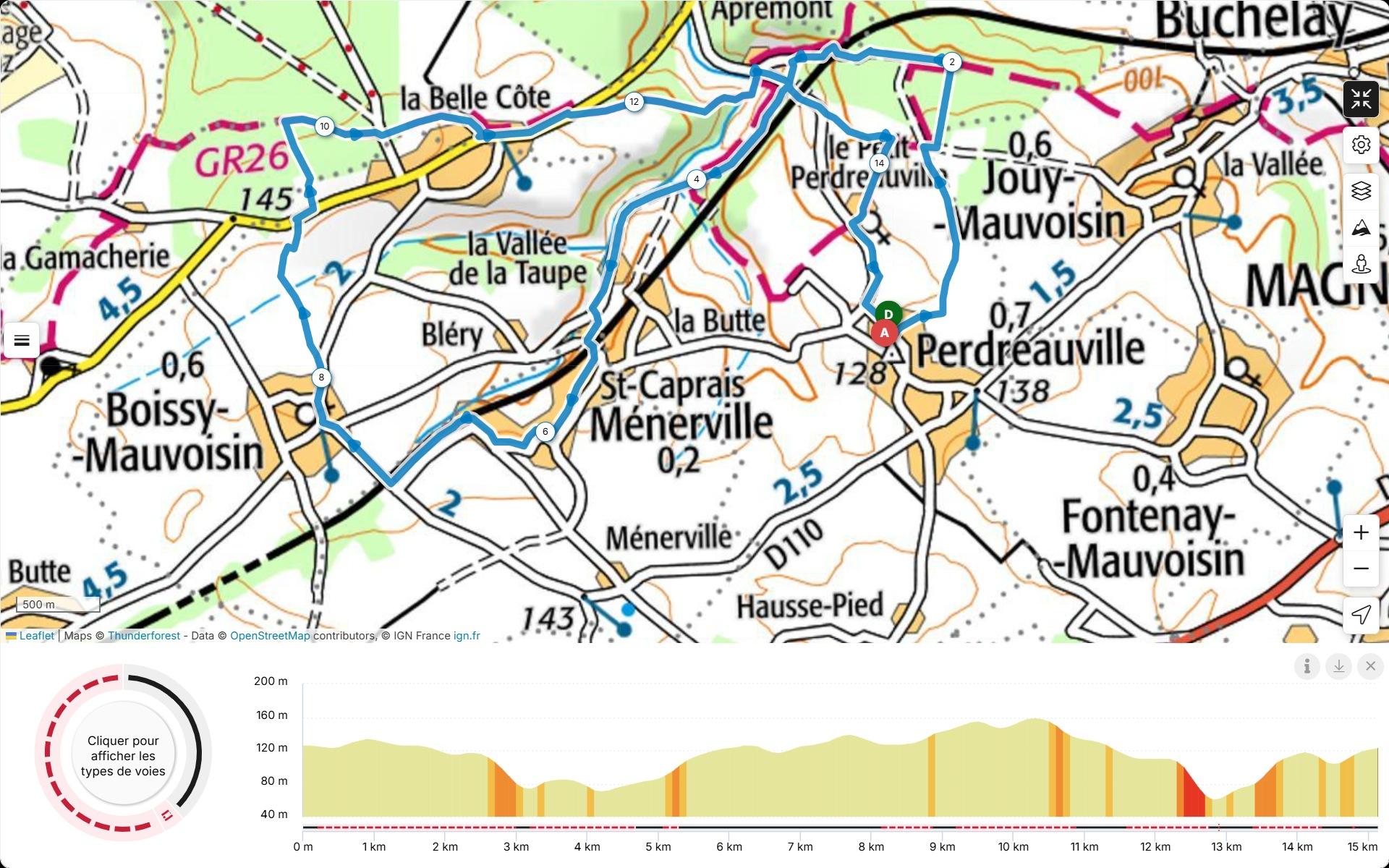 Parcours 80